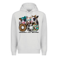 Dove Grey ocd obsessive cow disorder Premium Hoodie - Jasminsmagicworld