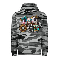 Slate Camo ocd obsessive cow disorder Premium Hoodie - Jasminsmagicworld