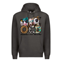 Smoke ocd obsessive cow disorder Premium Hoodie - Jasminsmagicworld