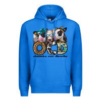 True Royal ocd obsessive cow disorder Premium Hoodie - Jasminsmagicworld