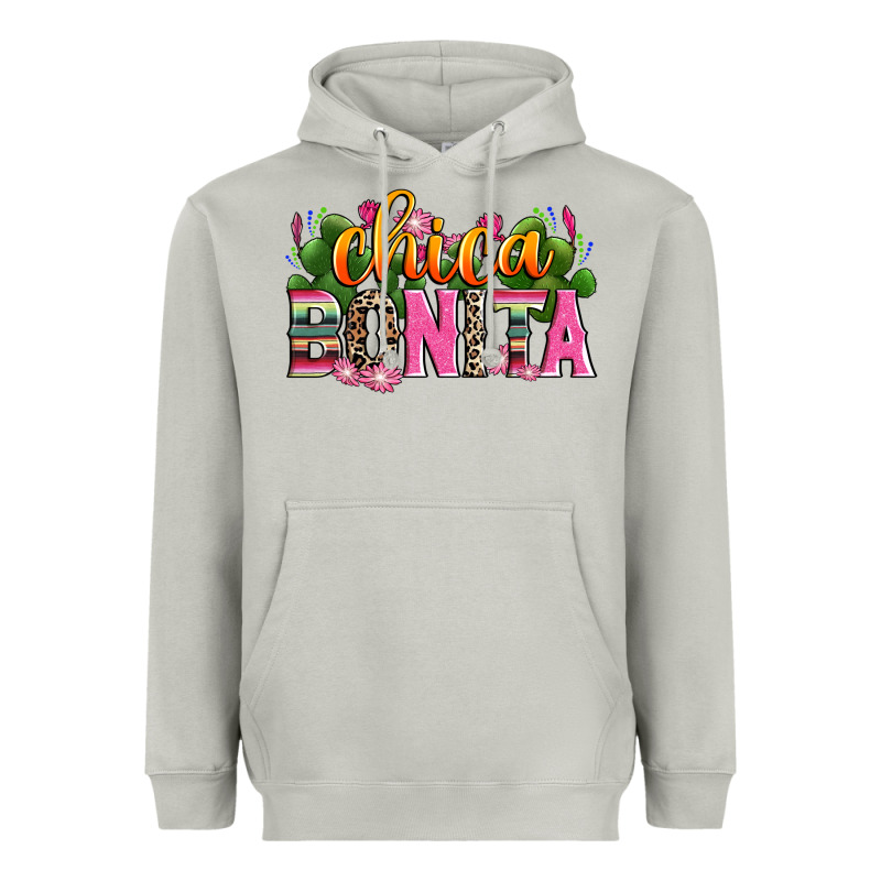 Chica Bonita Heavyweight Hoodie by Zillion Design Studio | Teevron
