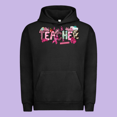 Cancer Awareness Teacher Urban Hoodie Designed By Nancycooperartshop