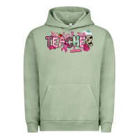 Pigment Oil Green cancer awareness teacher Urban Hoodie - NancyCooperArtShop