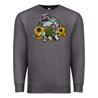 Charcoal Heather western horseshoe Premium Sweatshirt - SublimationCraftShop