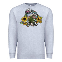 Heather Grey western horseshoe Premium Sweatshirt - SublimationCraftShop