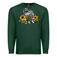 Sports Green western horseshoe Premium Sweatshirt - SublimationCraftShop