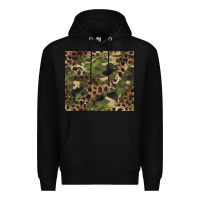 Black camouflage  leopard Premium Hoodie - BarkalooDesign