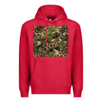Cardinal camouflage  leopard Premium Hoodie - BarkalooDesign