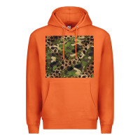 Carrot camouflage  leopard Premium Hoodie - BarkalooDesign