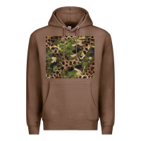 Chestnut camouflage  leopard Premium Hoodie - BarkalooDesign