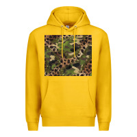 Lemon camouflage  leopard Premium Hoodie - BarkalooDesign
