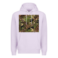 Lilac camouflage  leopard Premium Hoodie - BarkalooDesign