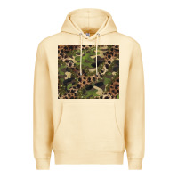 Pina Colada camouflage  leopard Premium Hoodie - BarkalooDesign