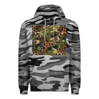 Slate Camo camouflage  leopard Premium Hoodie - BarkalooDesign