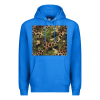 True Royal camouflage  leopard Premium Hoodie - BarkalooDesign