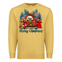 Merry Christmas Gnomes Truck Premium Sweatshirt | Teevron