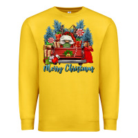 Lemon merry christmas gnomes truck Premium Sweatshirt - FaDigitalArtStudio
