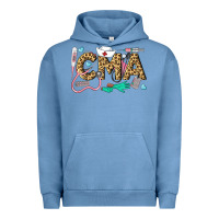 Pigment Pebble Blue Western Certified Medical Assistant Urban Hoodie - LillyAllenDesigns