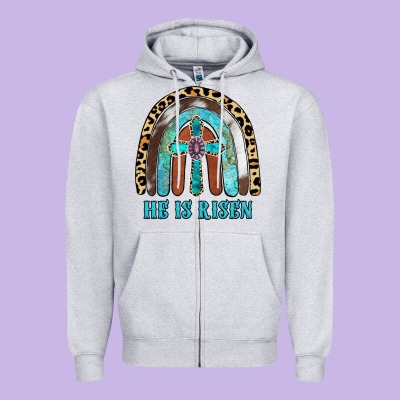 Zipper Hoodie He Is Risen