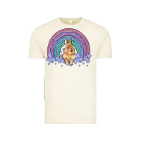 Vintage Arctic bunny rainbow Vintage Tee - Artiststas