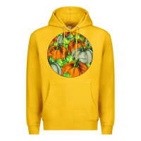 Lemon Fall Rounded Premium Hoodie - LillyAllenDesigns