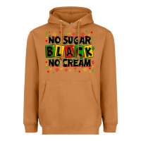 Meerkat no sugar no cream black Heavyweight Hoodie - Zillion Design Studio