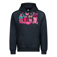 Navy cancer coffee cups Urban Hoodie - NancyCooperArtShop