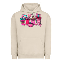 Pigment French Oak cancer coffee cups Urban Hoodie - NancyCooperArtShop