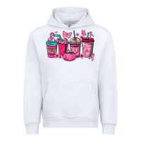 White cancer coffee cups Urban Hoodie - NancyCooperArtShop
