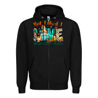 Black But i think i love Fall most of all gnome Zipper Hoodie - RanaPortraitStore