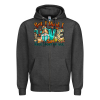 Charcoal Heather But i think i love Fall most of all gnome Zipper Hoodie - RanaPortraitStore