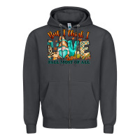 Smoke But i think i love Fall most of all gnome Zipper Hoodie - RanaPortraitStore