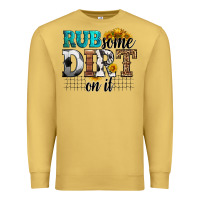 Antique Gold rub some dirt on it soccer Premium Sweatshirt - HRA Design Shop