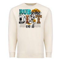 Sandshell rub some dirt on it soccer Premium Sweatshirt - HRA Design Shop