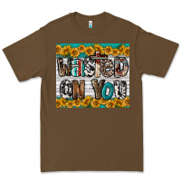 Cacao Western Wasted On You Premium Tee - LillyAllenDesigns