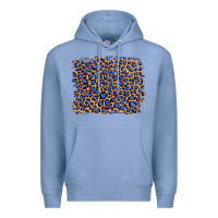 Colony Blue leopard with navy blue glitter Premium Hoodie - Artiststas