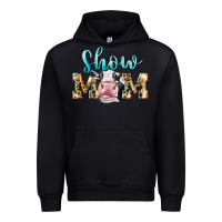 Black Western Show Mom Holstein Urban Hoodie - LillyAllenDesigns