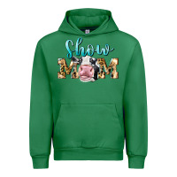 Emerald Western Show Mom Holstein Urban Hoodie - LillyAllenDesigns
