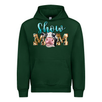 Forest Green Western Show Mom Holstein Urban Hoodie - LillyAllenDesigns
