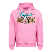 Fuchsia Pink Western Show Mom Holstein Urban Hoodie - LillyAllenDesigns
