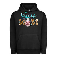 Pigment Black Western Show Mom Holstein Urban Hoodie - LillyAllenDesigns