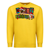 Lemon merry christmas gnomies Premium Sweatshirt - FaDigitalArtStudio