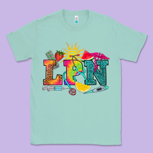 Lpn Summer Classic Tee Designed By Ranaportraitstore