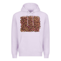 Lilac leopard with pink glitter Premium Hoodie - Artiststas