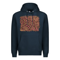 Navy leopard with pink glitter Premium Hoodie - Artiststas