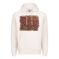 Pale Pink leopard with pink glitter Premium Hoodie - Artiststas