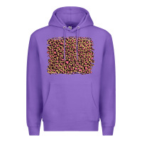 Purple leopard with pink glitter Premium Hoodie - Artiststas