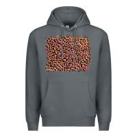 Rock leopard with pink glitter Premium Hoodie - Artiststas