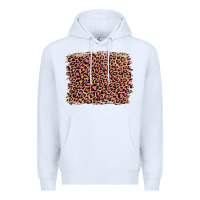 White leopard with pink glitter Premium Hoodie - Artiststas