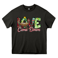 Asphalt Love Came Down Heavy Core Tee - CowhideDigitalArt